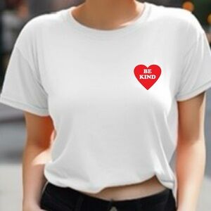 Be kind graphic adult tee shirt
